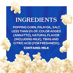 ACT II popcorn in microwave releasing a warm buttery aroma