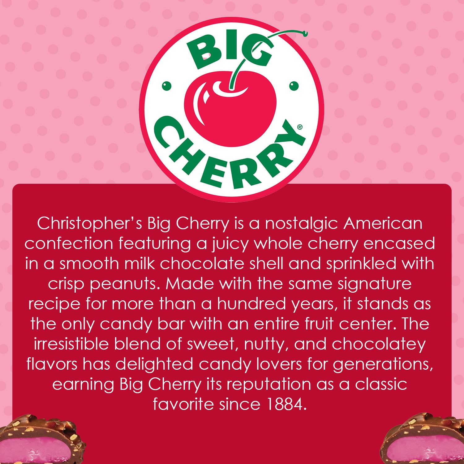 Individually wrapped for convenient on-the-go snacking.