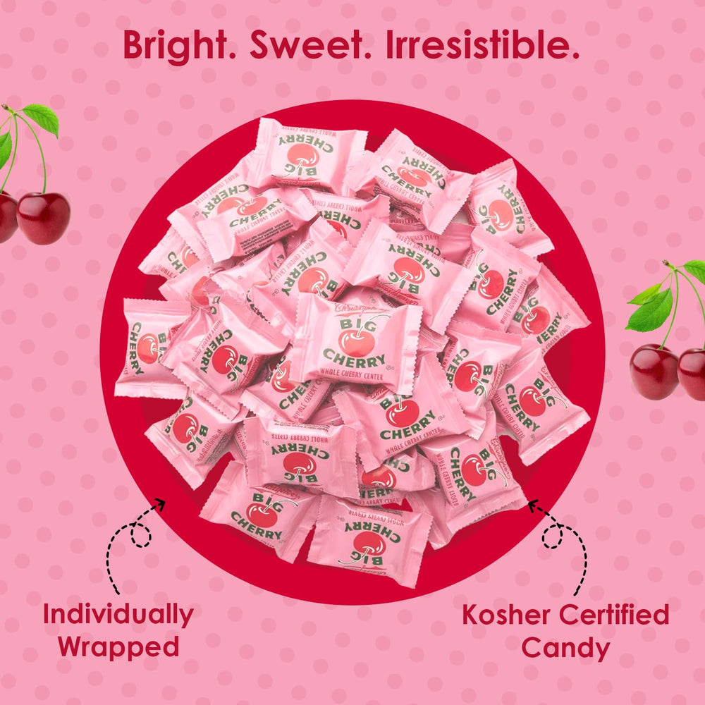 Adams and Brooks Big Cherry Bars individually wrapped, portable