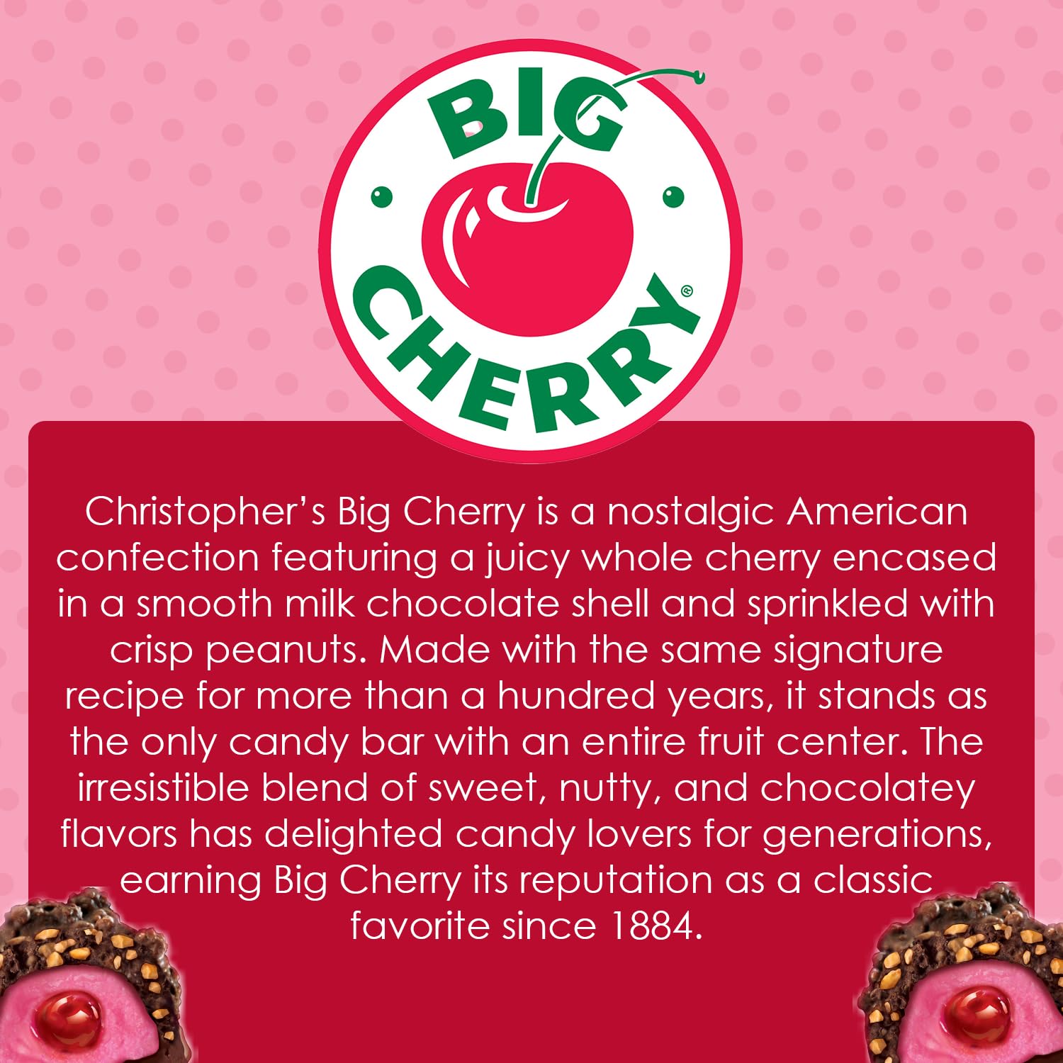 Adams and Brooks Big Cherry Bars kosher certified quality and purity