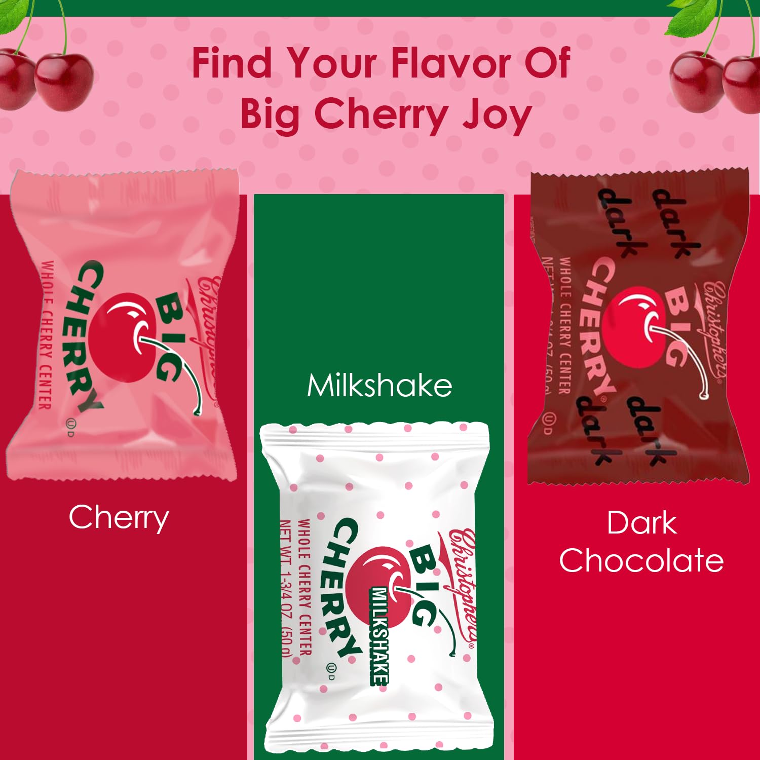 Adams and Brooks Big Cherry Bars on desk, snack time inspiration