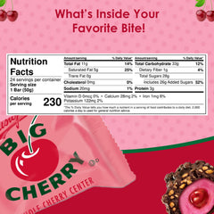 Adams and Brooks chocolate cherry candy with cream layer for a rich bite