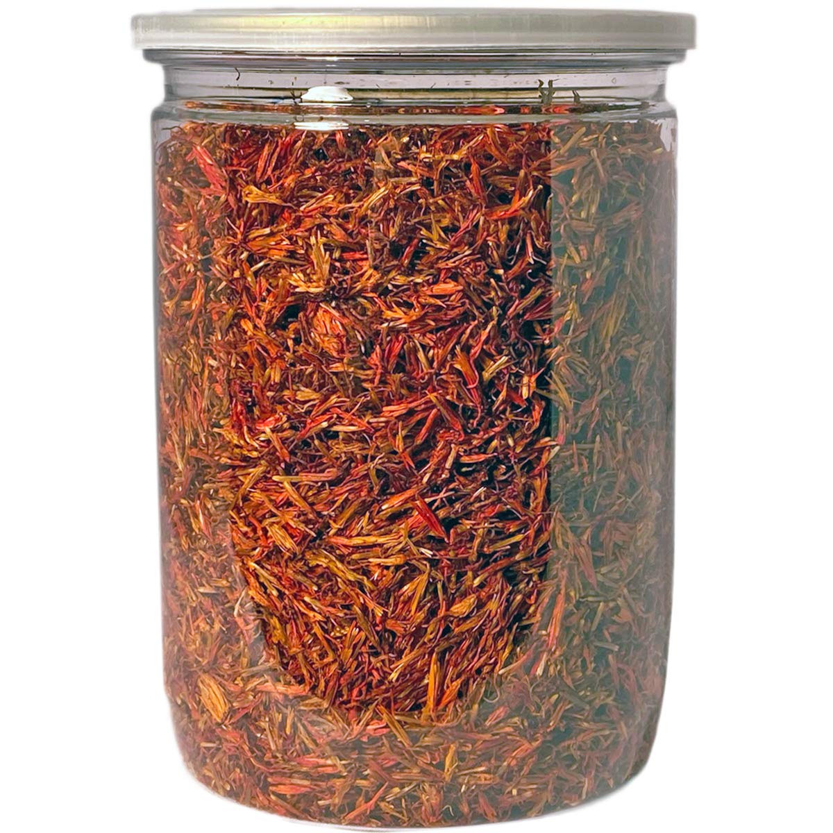 Adonis dried safflower petals on display, ready to elevate dishes.