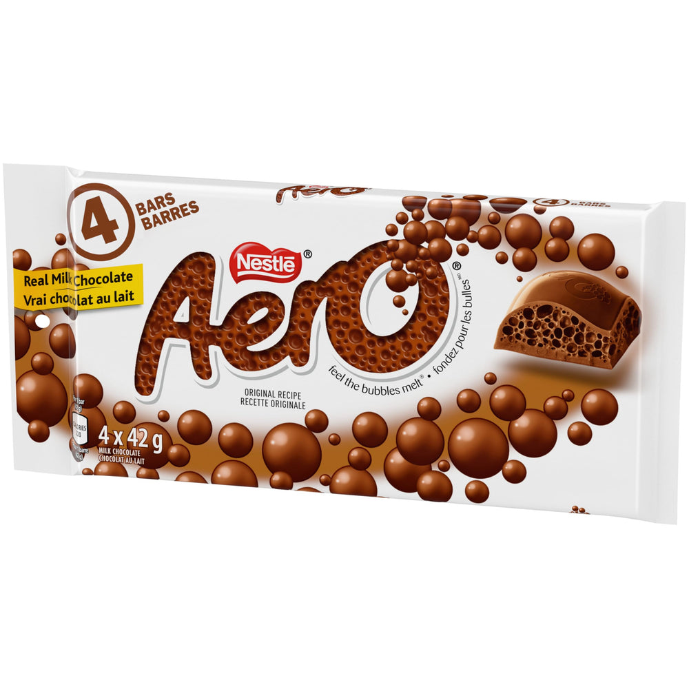 Aero Milk Chocolate lunchbox snack ready for on-the-go moments.