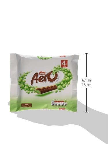 AERO Mint Chocolate Bubbly Bar pack held in hand for portability