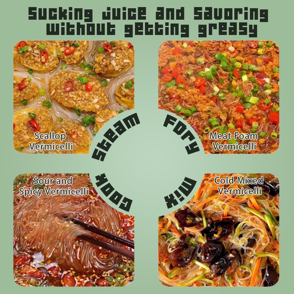 AFCIILAU Longkou vermicelli has silky texture, great for versatile meals