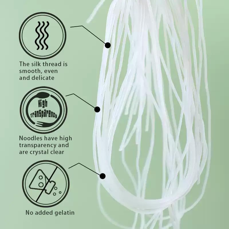 AFCIILAU Longkou vermicelli streaming in clear broth offers a delicate noodle experience