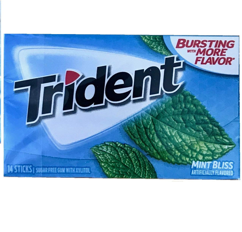 Affectionary Trident Bubblegum 14-stick pack for a kid-friendly treat