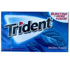 Affectionary Trident Spearmint 14-stick pack keeps breath fresh after meals