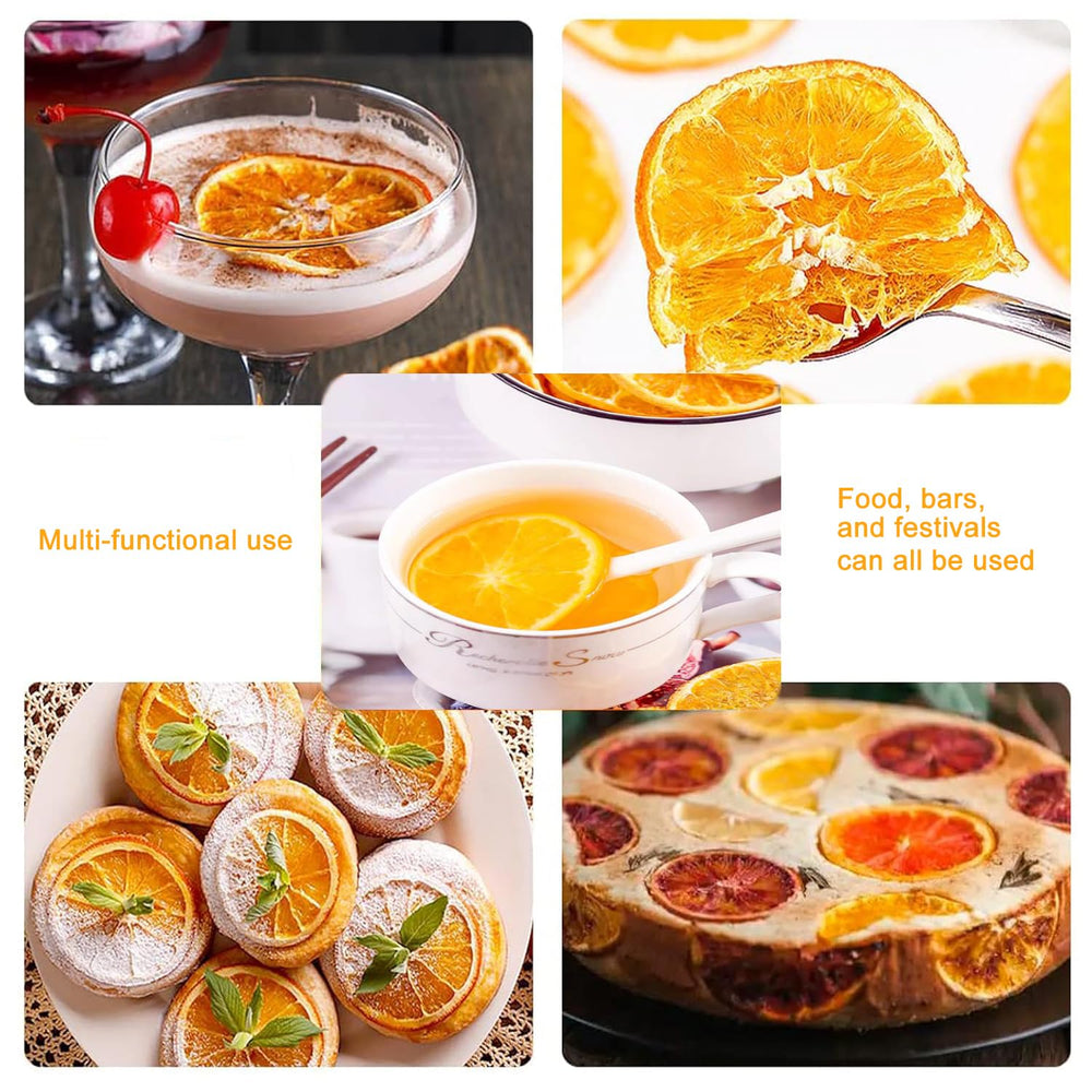 AFKCCPD orange slices for Christmas decor brighten garlands with fragrance.