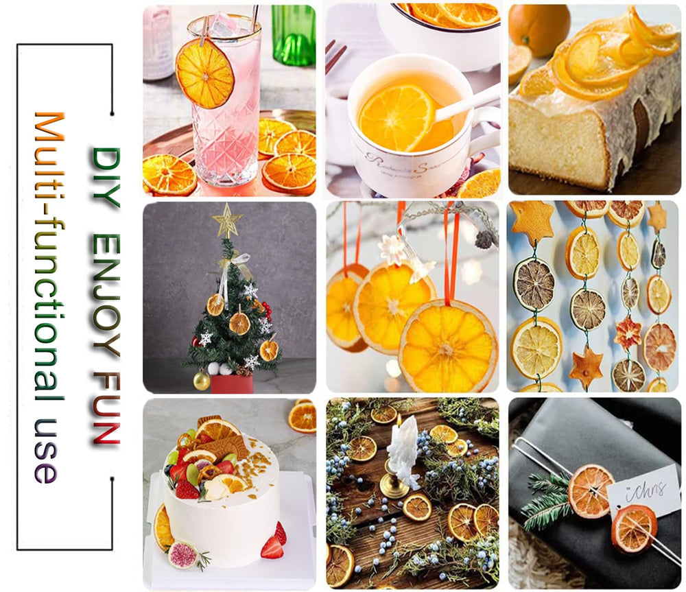 AFKCCPD orange slices for desserts provide bright garnish and flavor.
