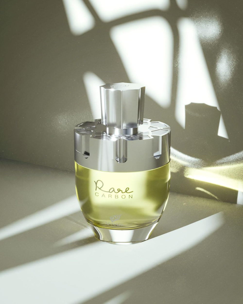 Afnan Rare Carbon packaging box shot conveys luxury gifting appeal