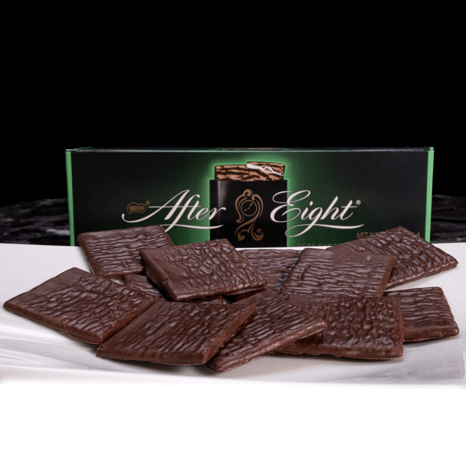 After Eight Dark Mint Thins gift idea packaging, perfect for events