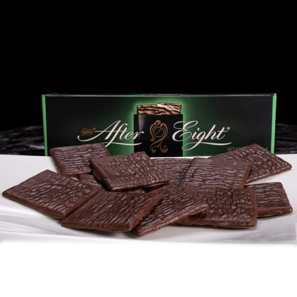 After Eight Dark Mint Thins gift idea packaging, perfect for events