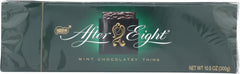 After Eight Mint Chocolate Thins pack 2 front view, ideal for quick dessert moments.