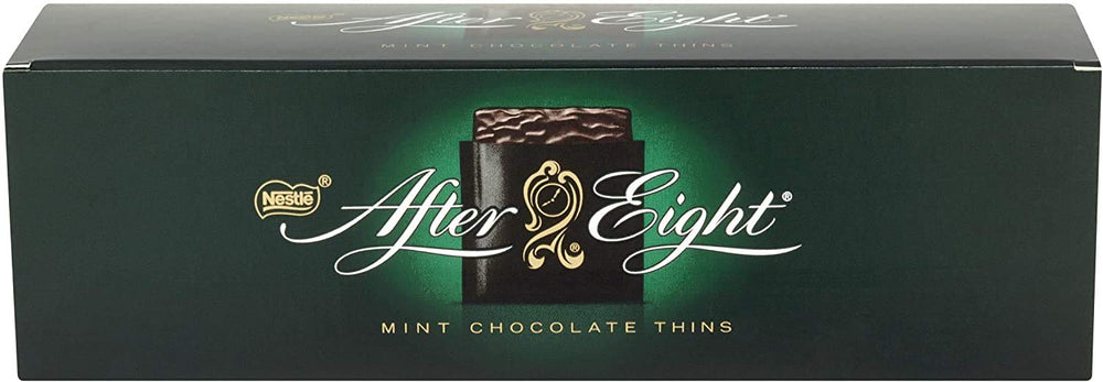 After Eight Seasonal Mints 300g pack open, convenient for sharing after meals