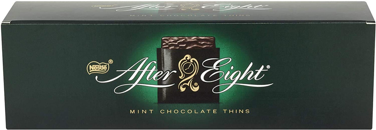 After Eight Seasonal Mints 300g pack open, convenient for sharing after meals