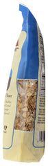 Bob's Red Mill 5 Grain cereal ingredients graphic highlights vegan grains.