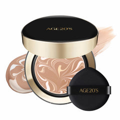 AGE 20's Signature Essence Pact compact front for lightweight cushion and natural coverage.