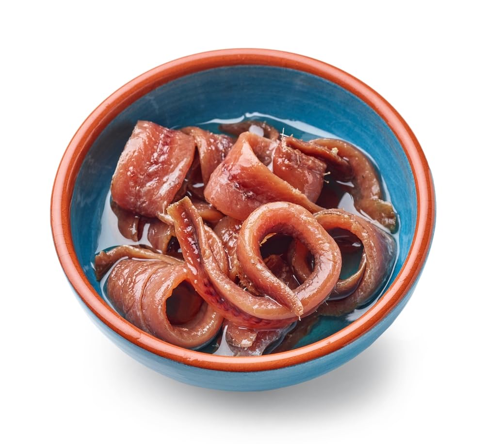 Agostino Recca anchovies in salad add savory depth and protein boost.