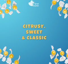 A Great Surprise baby shower theme candy for festive dessert tables and favors