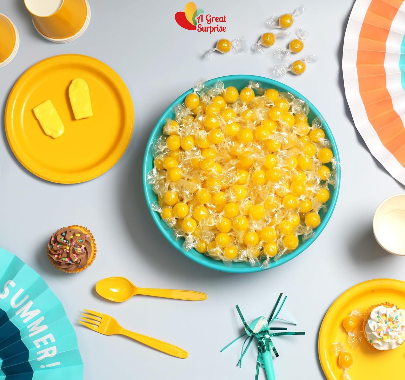 A Great Surprise 3-pound bulk candy for budget-friendly party treats and refillable bowls