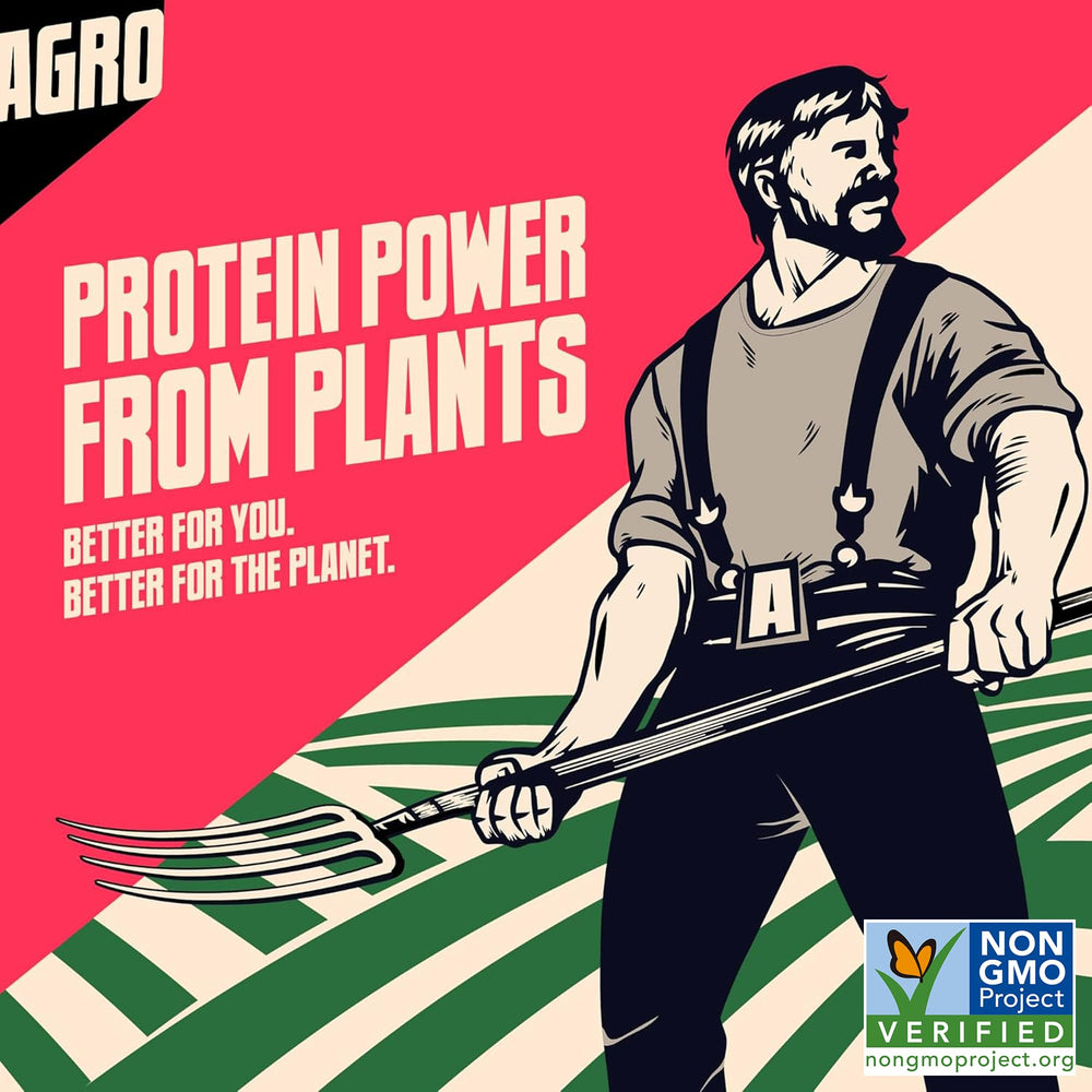 AGRO Power vegan jerky stick on-the-go snack for busy days