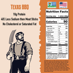 Close-up of AGRO Power vegan jerky stick texture, slow-roasted chew