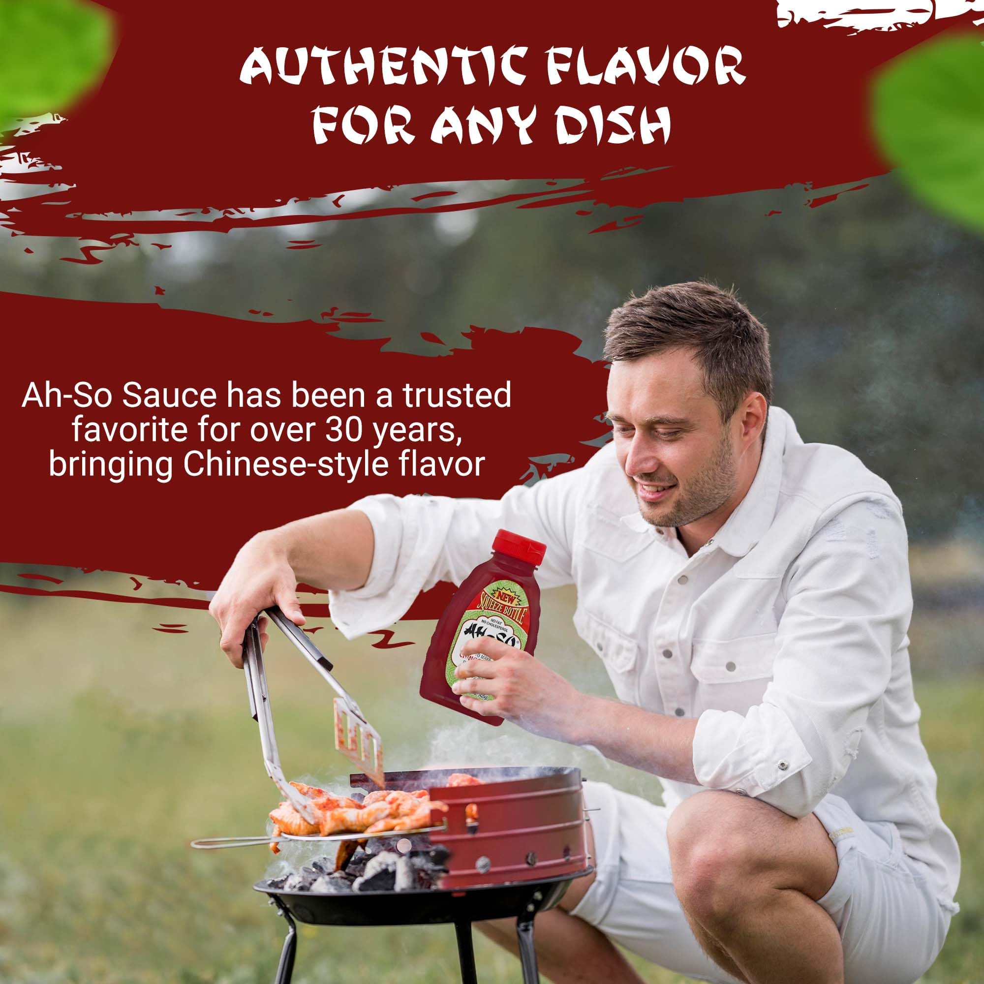Ah So Red Rib wings glaze to finish with flavor