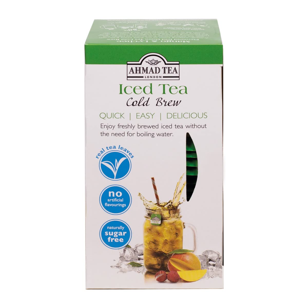 Ahmad Tea 22 Great Taste Award badge on packaging.