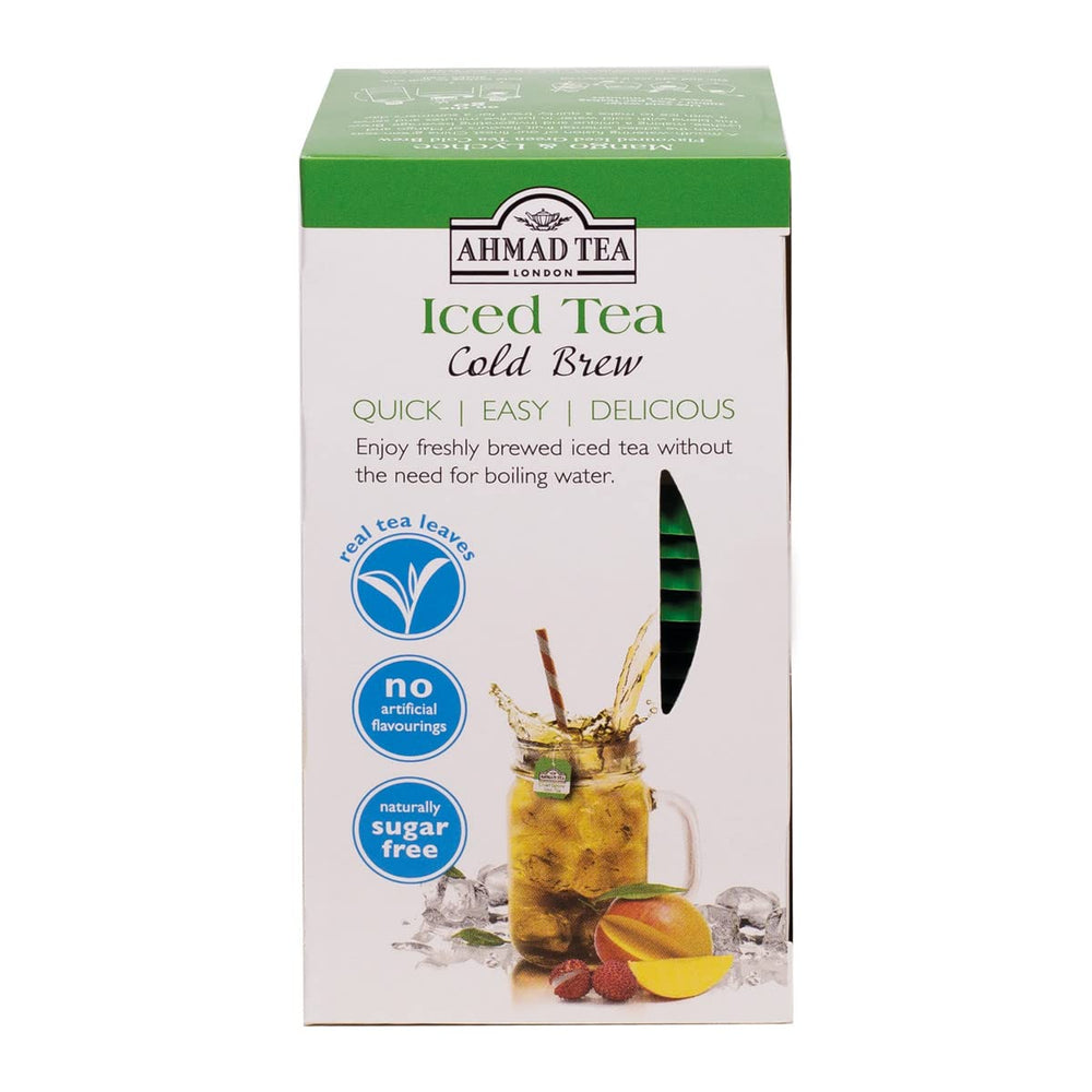 Ahmad Tea 22 Great Taste Award badge on packaging.