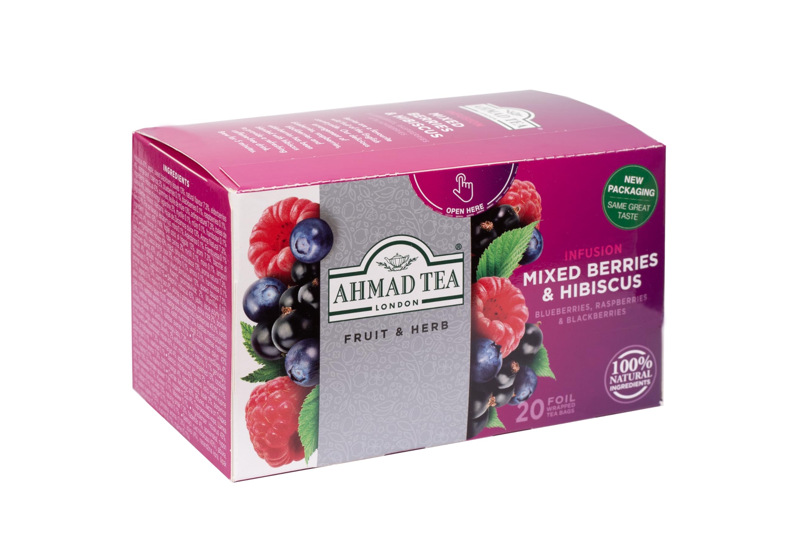 Ahmad Tea 22 Great Taste Award label signals award-winning flavor