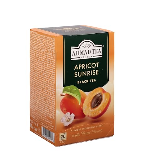 Ahmad Tea Apricot Sunrise packaging highlights six-box set for ongoing enjoyment
