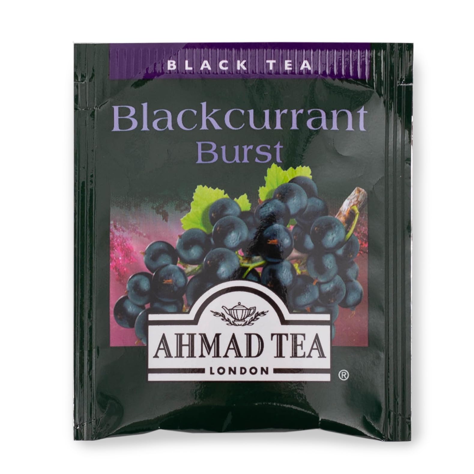 Two cups of Ahmad Tea Blackcurrant Burst ready to enjoy.