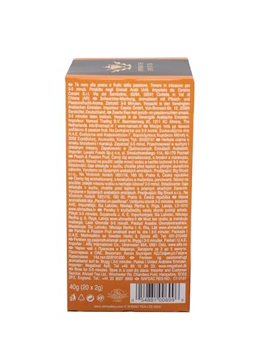 Brew for 3-5 minutes to unlock balanced peach and passion fruit aromas.