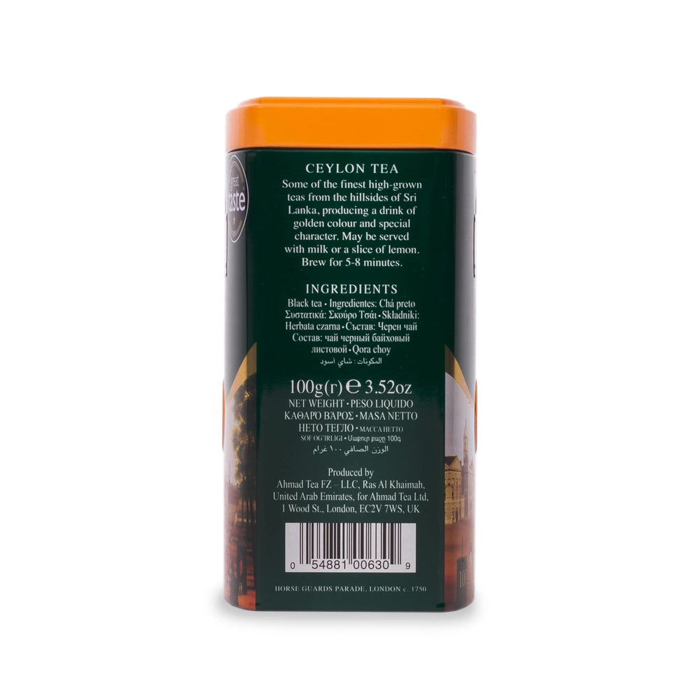 Ahmad Tea Ceylon tagged tea bags for quick brewing
