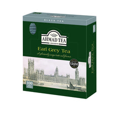 Ahmad Tea Earl Grey foil teabags highlight brisk flavor and convenience