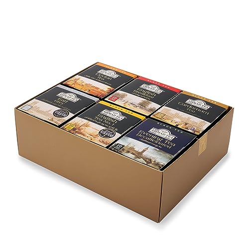 Ahmad Tea English Breakfast teabags image, versatile morning brew with robust flavor.