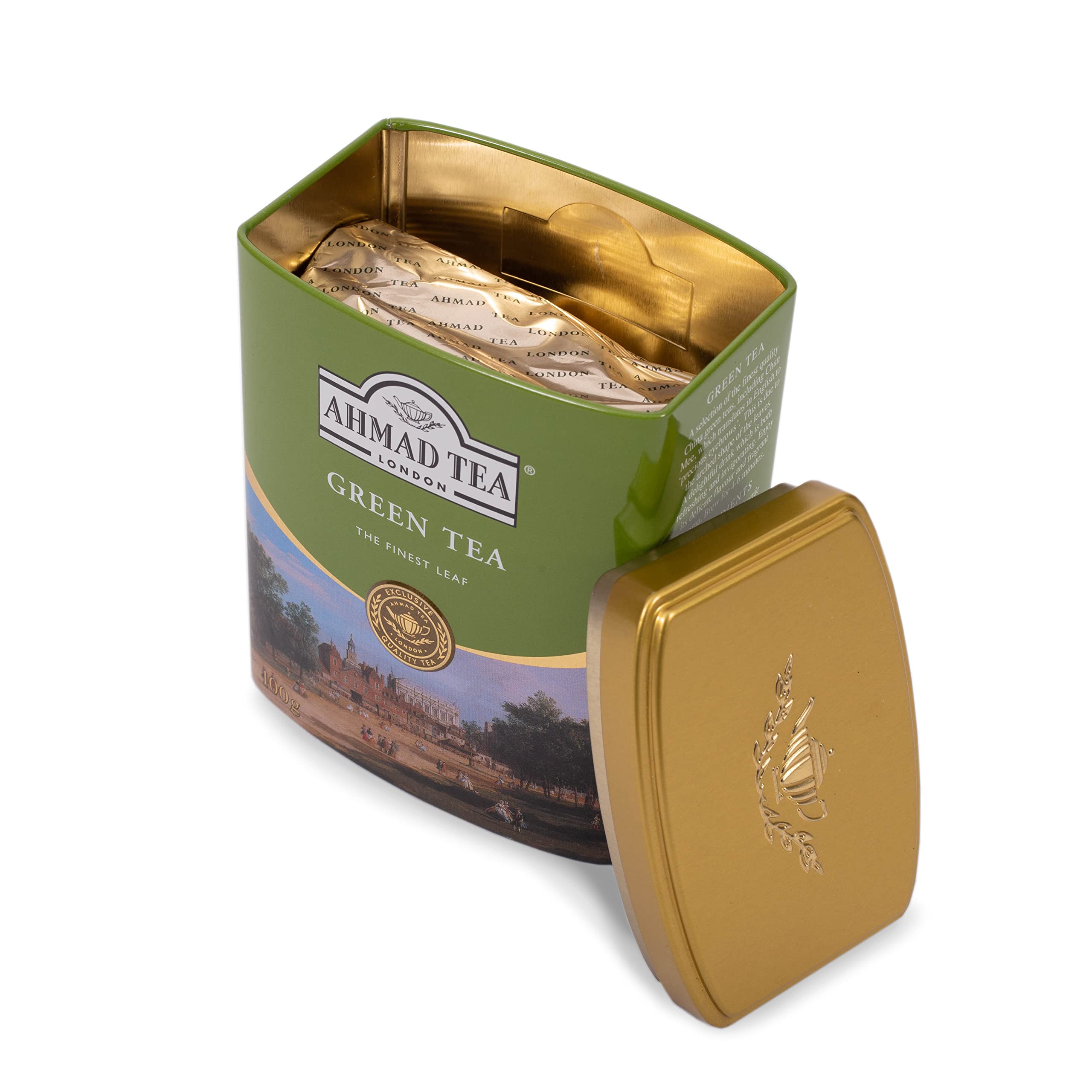 Ahmad Tea Green Tea brewing instructions for optimal flavor