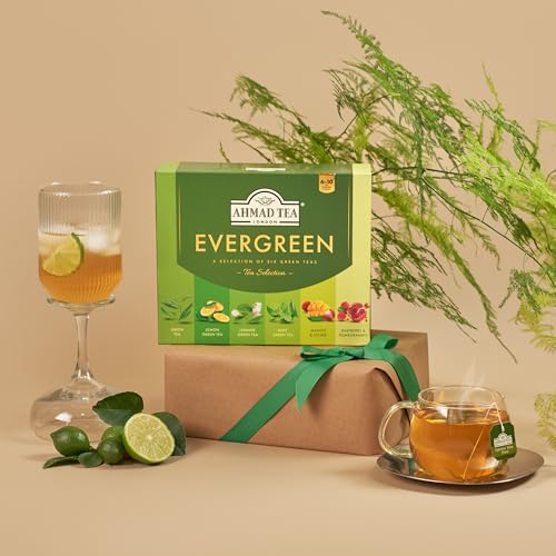 Ahmad Tea Jasmine Romance teabag releasing floral aroma for a relaxing break
