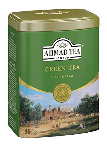 Ahmad Tea Green Tea serving moment, cup and saucer pairing