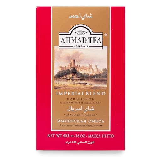 Ahmad Tea Imperial Blend with lemon and lime peels for citrus aroma