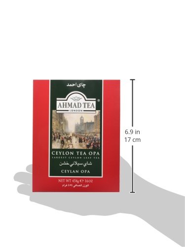 Ahmad Tea serving with milk or lemon expands flavor options.