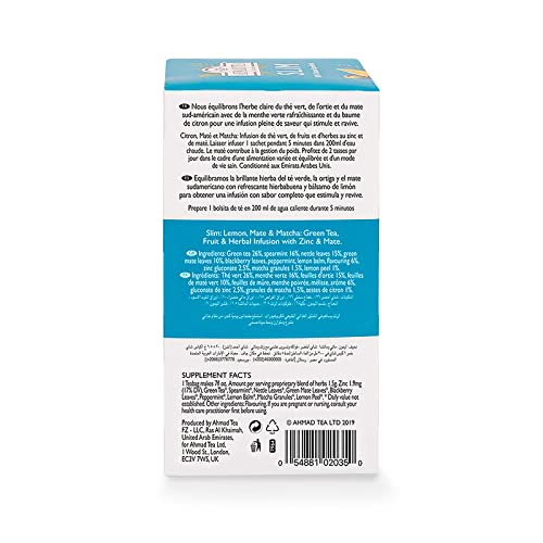 Ahmad Tea Slim packaging highlights quality and award-winning taste
