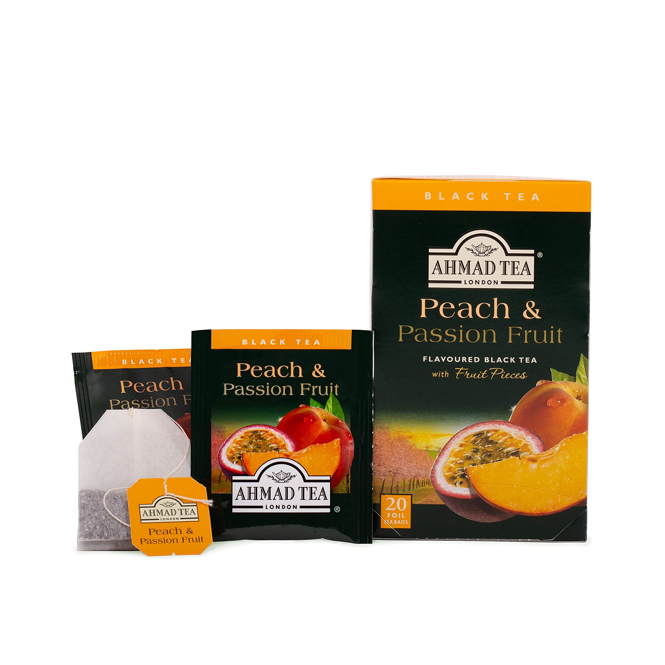 Ahmad Tea sugar-free caffeinated tea—enjoy a lift without added sugar.