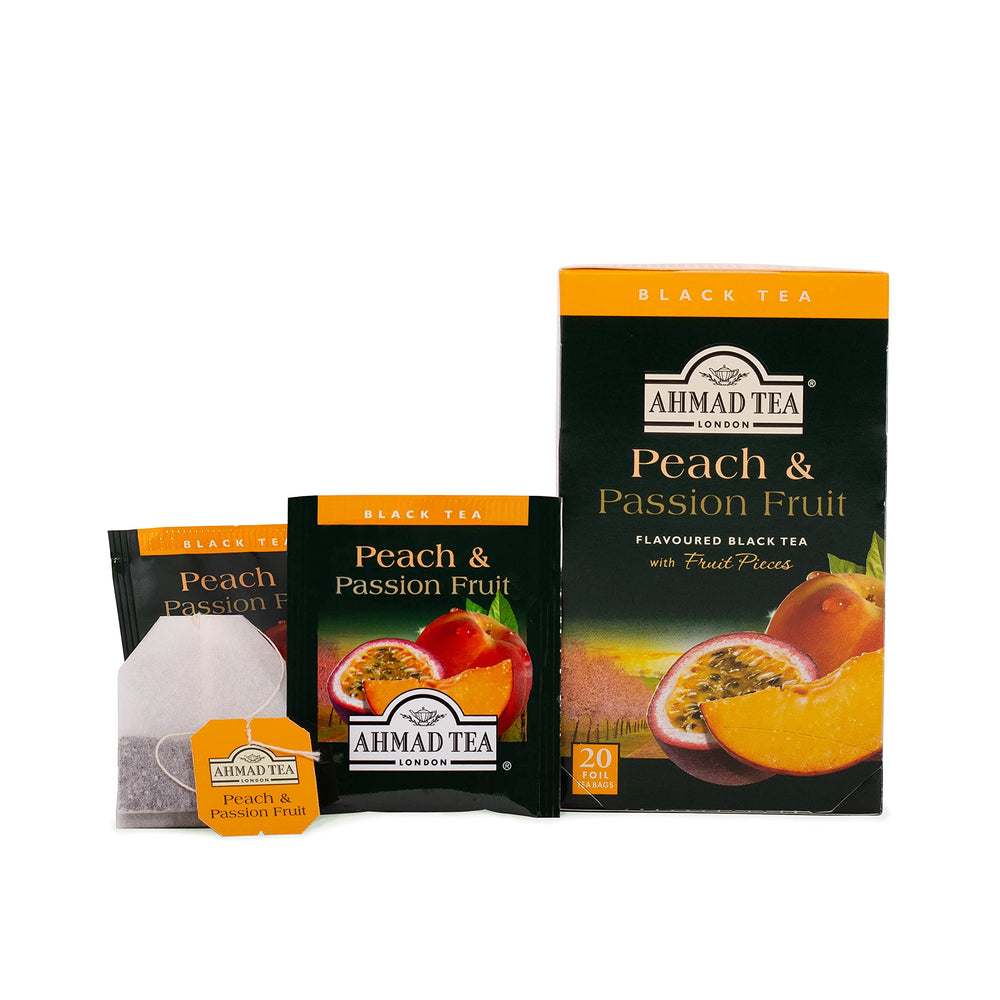 Ahmad Tea sugar-free caffeinated tea—enjoy a lift without added sugar.