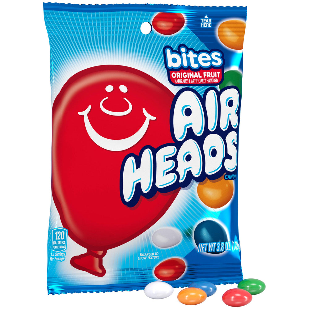 Airheads Bites are tree nut free and peanut free, snack-friendly