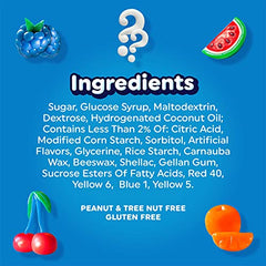 Airheads Candy Bites three-dimension flavor texture highlighting tangy coating and soft layers.