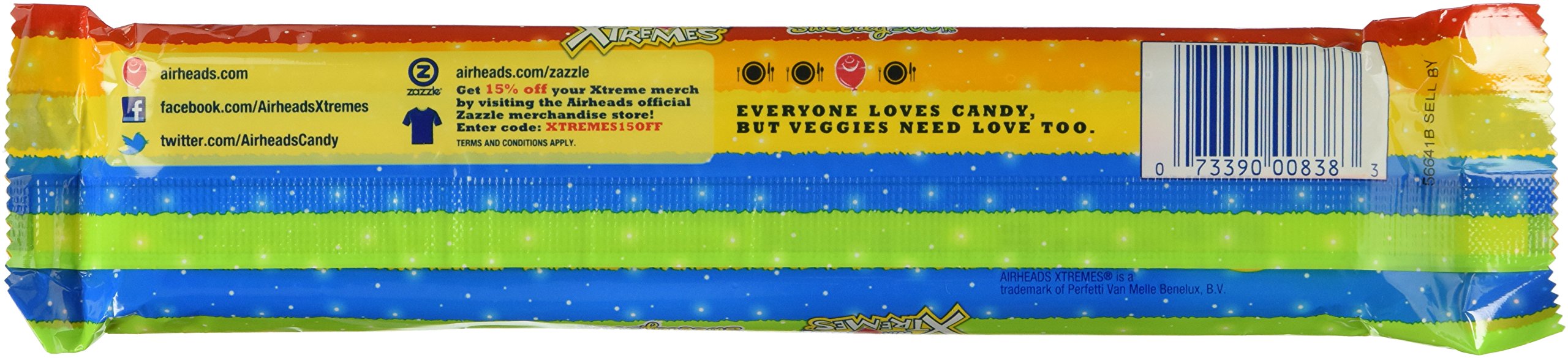 Airheads Extremes 2-ounce portions are convenient for quick snacks and gifts.