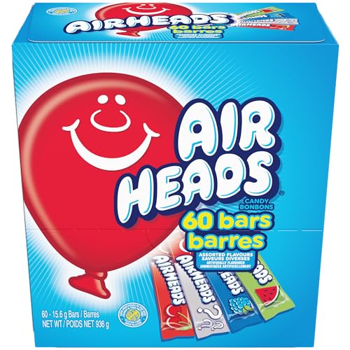 Airheads individually wrapped candy for convenient sharing at events